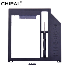 Chipal compartimento para hdd 3.0, caixa de plástico com 9.5mm para ssd de 2.5 polegadas, para apple macbook (pro air) superdrive optibay 2024 - compre barato