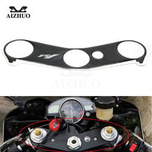 Cubierta de soporte de dirección para motocicleta YAMAHA, pegatina para tanque de aceite, combustible, horquilla, pegatina, para YZF R1 YZFR1 YZF-R1 2013 2002-2003 2024 - compra barato