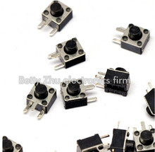 200PCS/LOT 4.5 * 4.5 * 4.3MM touch switch 3 pin / lateral side of the tripod legs 2024 - buy cheap