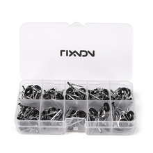 Lixada 80Pcs/set Fishing Rod Guide Tip Repair Kit Set DIY Eye Rings Different Size Stainless Steel Frames with Box 2024 - buy cheap