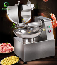 Moedor de carne e alho, picador de vegetais elétrico automático com tigela 60 kg/h, máquina cortadora de alimentos 2024 - compre barato
