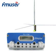 FMUSER FU-15A 15W FM Radio Transmitter Long Range FM Broadcast Transmitter For Radio Station+GP200 1/2 Wave Antenna Kit CZE-15A 2024 - buy cheap
