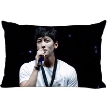 Hot Korea-Pop Custom Ji Chang Wook Satin Pillowcase 35x45cm (one side) Printed Zipper Silk PillowCover Custom Logo gift 2024 - buy cheap