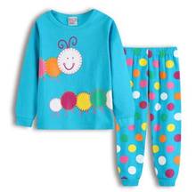 Детский Рождественский пижамный комплект, комплекты одежды с длинными рукавами для мальчиков и девочек, детский осенне-зимний комплект одежды, пижамы для мальчиков и девочек, одежда для сна 2024 - купить недорого
