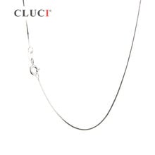 CLUCI 3pcs 16/18/20/22/24/26 Inch 925 Sterling Silver Snake Chain for Necklace Making Silver 925 Women Snake Chain SN014SB 2024 - buy cheap