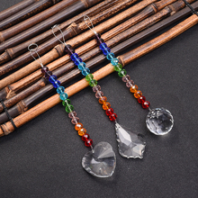 3PCS Chakra Crystal Suncatchers Chandelier Crystals Ball Prism Pendant Rainbow Maker Hanging Drop Home Ornament 2024 - buy cheap