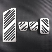 DEE Aluminium Car Accessories For Honda Civic 2016 2017 MT/AT Accelerator Brake Footrest Pedal Pad, Auto Styling Stickers 2024 - buy cheap
