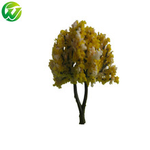 8pcs/lot 6cm Model Flower Tree For Ho N Scale Model Train Railroad Scenery Accessory Model Building Modelbouw Landscape 2024 - buy cheap