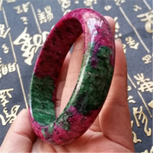 Natural Bangles Grade A Pure Natural Bangle Bracelet Floating Flowers Stone Women Bangles Gift For Women Jades Fashion Jewelry 2024 - buy cheap