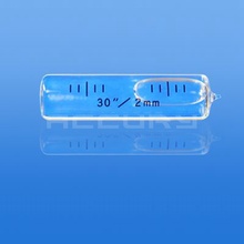 High Precision spirit level 30"/2mm 12*46mm Glass Tube Level bubble vials Glass scale Accessories for measuring instrument 2024 - buy cheap