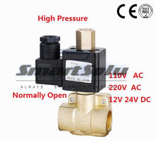 Válvula de solenoide eléctrica de alta calidad 1/2 ''230 PSI 12 VDC válvula de diafragma normalmente abierta 0955305 2024 - compra barato