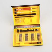 10 set 38 in 1 Multi Repair Tool Box Magnetic Opening Tools Kit Screwdriver for Cell Phones for iPhone 6 Plus 5S Notebook MP3 2024 - buy cheap