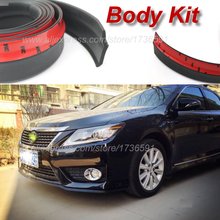 Kit de parachoque para toyota ipsoma piquenique, sportsvan, auris, versão hilux, levin, saia frontal, traseira, defletor, faixa de borracha 2024 - compre barato