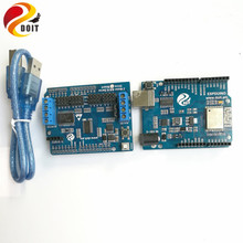 Robot Arm Controller Kit Development Board Compatible with UNO R3 for Control 2-way Motor & 16-way Servo 2024 - buy cheap