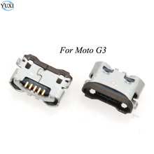 YuXi 2pcs Micro USB Charge Jack Socket USB Port Charging Connector For Motorola MOTO G3 G 3rd Gen XT1543 XT1542 XT1541 XT1540 2024 - buy cheap