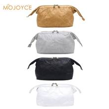 Solid Color Eco-friendly Zipper Clutch Women Money Phone Pouch Makeup Bags 2024 - buy cheap