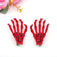 New Mix Wholesale Fashion Skeleton Claws Skull Hand Hair Clip Hairpin Zombie Punk Personality Horror Barrettes Hair Clip 2024 - buy cheap