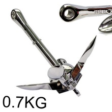 0.7KG 316 Stainless Steel Marine Folding Hook Anchoring Butt Hardware for Marine Yacht Durable Parts Boat Anchor Accessories 2024 - buy cheap