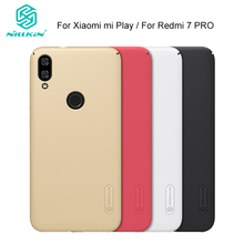 Nillkin For Xiaomi mi Play / for Redmi 7 Pro Hard Case Frosted PC for Xiaomi mi Play Back Cover 5.84 inch Gift Phone Holder 2024 - buy cheap