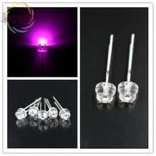 1000 x 5mm Led Straw Hat Pink Leds Urtal Bright Wide Angle Lamp Light Bulb F5MM Emitting Diodes Wholesale Electronic Components 2024 - buy cheap