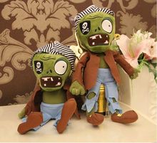 Hot sales 30CM Green Zombie Plants vs zombies plush toy Doll Stuffed Animals Baby Toy for Children Gifts 2024 - buy cheap