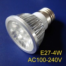 High quality 4W E27 LED Spotlight, 4W E27 led downlight, 4W E27 high power led Spotlight free shipping 20pcs/lot 2024 - buy cheap