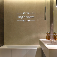 Акриловые декоративные зеркальные наклейки «сделай сам», экологически чистые высококачественные декоративные зеркальные наклейки для ванной и туалета 2024 - купить недорого