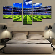 Wall Art Frame Canvas Painting Poster Modular Wall Pictures 5 Panel Sports Stadium Landscape For Room Home Decor Pictures 2024 - buy cheap