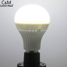 GQMML Ночник Высокое качество SMD 2835 чистый белый супер яркий свет ЛАМПА Blub AC 85 V-265 V E27 Led 7W 61 2024 - купить недорого