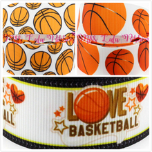 16mm-75mm Love Basketball Printed Grosgrain Ribbon/Foe Sport Patterns DIY Party Decor Webbings handmade hair bands 50yards/roll 2024 - buy cheap