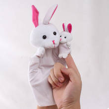 Cute Animal Puppet Finger Plush Toys for Children Baby Educational Learning Development Kids Hand Dolls Puppet Toy 2024 - buy cheap