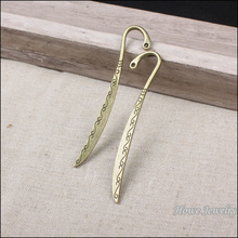 Wholesale 8 pcs quality Antique bronze Bookmarks Pendant  Zinc Alloy Metal DIY Bracelet Necklace Jewelry Accessories 2024 - buy cheap