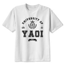 yaoi cotton print casual mens o-neck t shirts fashion men's tops men T-shirt short sleeve men tshirt 2019 y2311 2024 - buy cheap