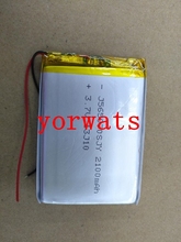 New Hot A Rechargeable Li-ion Cell  3.7V polymer lithium battery 565070 2100MAH direct sale 2024 - buy cheap