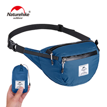 NatureHike NH18B300-B Folding Packable Slim Running Waist Belt Jogging Bag Fanny Pack Travel Gym Workout Fitness Phone Holder 2024 - buy cheap