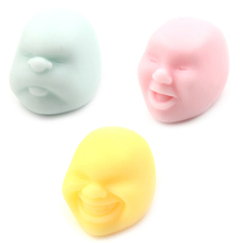 Anti-stress Squishy Toy Human Emotion Face Vent Ball Toys Squeeze Squishe Gadget Anti Stress Ball Jokes Funny Toys For Children 2024 - buy cheap