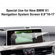 8,8 дюймовый экран для автомобиля навигационный экран протектор прозрачное закаленное стекло против царапин для BMW 2016-2018X1 2024 - купить недорого