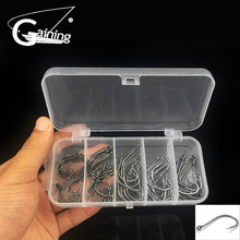 Octopus Fishing Hook 75pcs/box Circle Hooks Black High Carbon Steel Octopus Fishing Hooks-size:1# 1/0# 2/0# 3/0# 4/0# 2024 - buy cheap