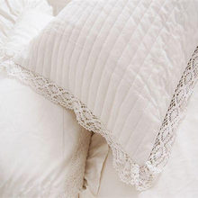 Capa de travesseiro bordada, 2 peças, estilo europeu, princesa, fronha, almofada, sham, de luxo, sem enchimento 2024 - compre barato