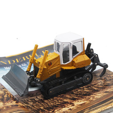 Best selling 1:25 full frame alloy engineering truck bulldozer model,collection of metal casting toy car model,free shipping 2024 - buy cheap