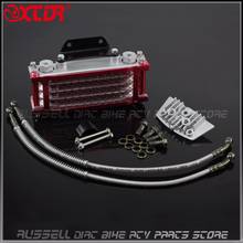 Oil Cooler Radiator 90cc 110cc Red Fit China Pit Dirt Monkey Bike ATV Motorcycle 2024 - buy cheap