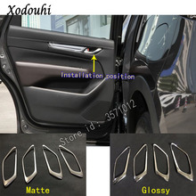 For Mazda Cx8 Cx-8 2017 2018 2019 2021 Car Body Sticker Styling Ornament Trim Frame Door Inner Built Bowl Handle Parts 2024 - buy cheap