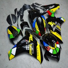 Custom motorcycle article for CBR1000RR 2008 2009 2010 2011 Fairings+Botls+Injection mold yellow green black M2 2024 - buy cheap