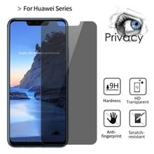 For Huawei Mate 20 Lite Pro Mate 20 X 20x Privacy Antipeep Tempered Glass Screen Protector 9H Film for Huawei Mate 30 10 Pro 2024 - buy cheap