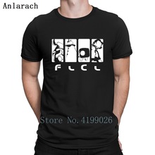 Flcl T Shirt Hip Hop Spring Autumn Printed Popular Streetwear Standard High Quality Cotton Tee Shirt Family Silly 2024 - buy cheap