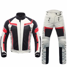 DUHAN Men Motorcycle Racing Suit Summer Jacket Pants Mesh Motocross Gear Riding Clothes Male With CE Approve Protectors 2024 - buy cheap