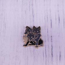 Cerberus hard enamel pin ,Three head wolves pin horror variant animal brooch 2024 - buy cheap