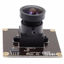 Высокоскоростная веб-камера ELP 2,0 мегапикселя Sony IMX291 с USB 3,0 и широким углом обзора «рыбий глаз», UVC, OTG, безводный USB-модуль камеры 2024 - купить недорого