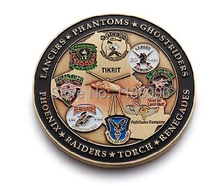 U.S. military Commemorative Coins medals Wholesale low price custom zinc alloy copper military coins 2024 - buy cheap