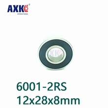 Axk 6001-2rs 6001 2rs 6001 Rs 6001 Hybrid Ceramic Deep Groove Ball Bearing 12x28x8mm 2024 - buy cheap